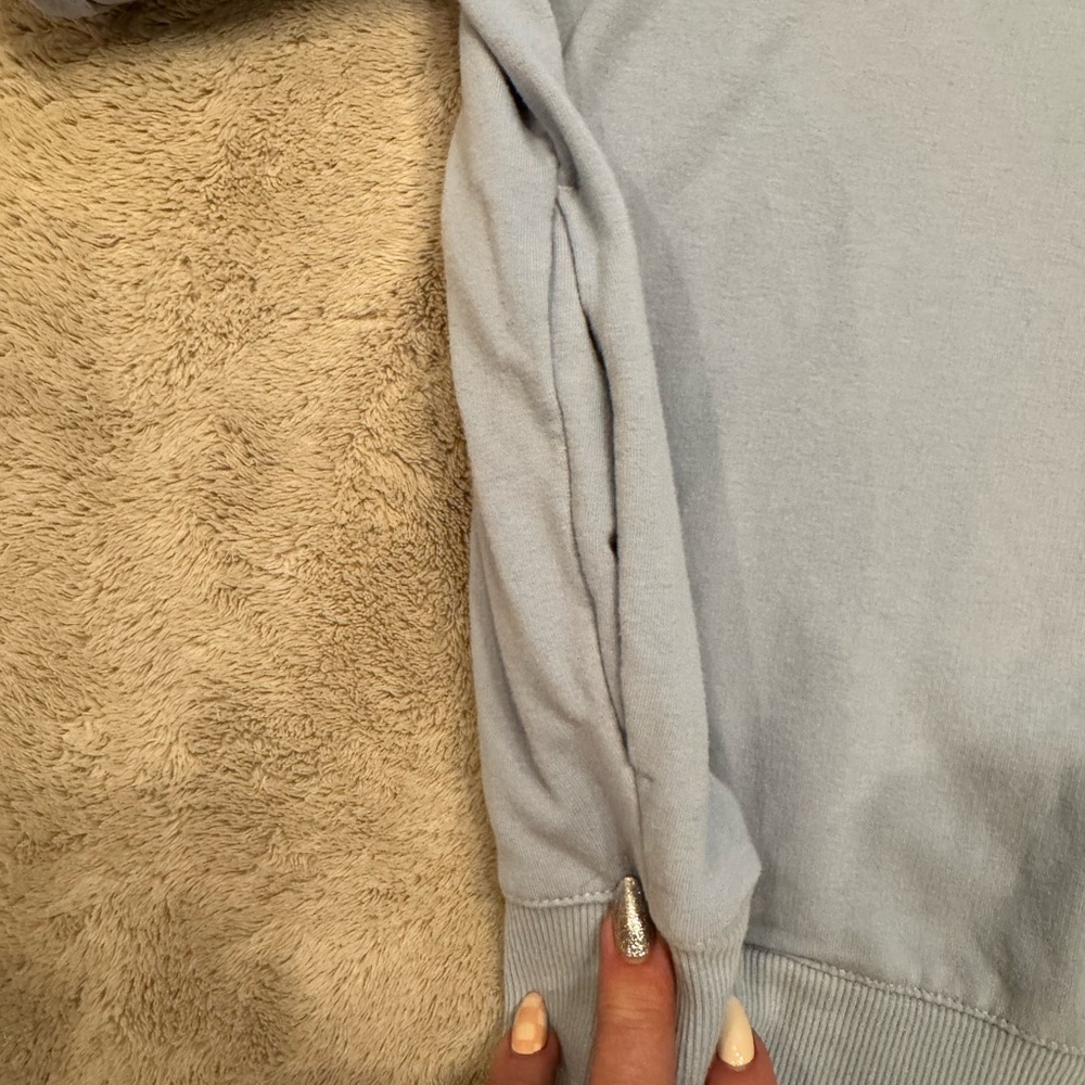 Fila Women’s Soft Blue Crewneck Sweatshirts - Picture 6 of 11